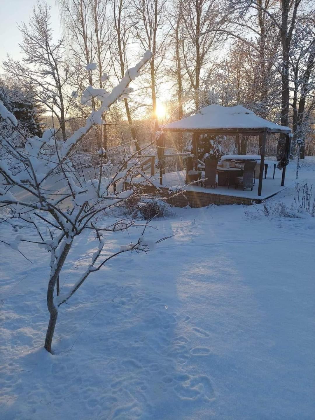 Guest House Birutes Uostas Швентой Экстерьер фото